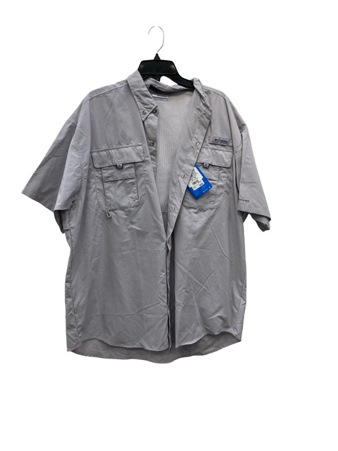 Vist Large View of Product Image Which is Used Columbia Mens Short Sleeve Top XL/17-17.5