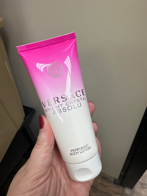 Vist Large View of Product Image Which is Used Versace Lotion