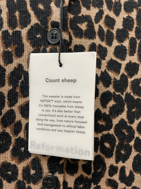 Vist Large View of Product Image Which is Used Reformation Long Sleeve Top XS-0/2