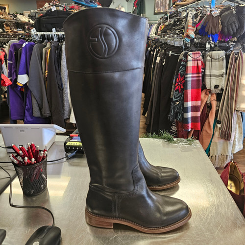 Vist Large View of Product Image Which is Used Franco Sarto Tall Boots 6.5