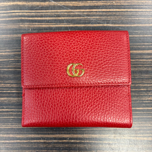 Vist Large View of Product Image Which is Used Gucci Leather Wallet