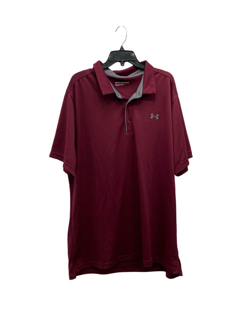 Vist Large View of Product Image Which is Used Under Armour Mens Short Sleeve Top 3X/19-19.5