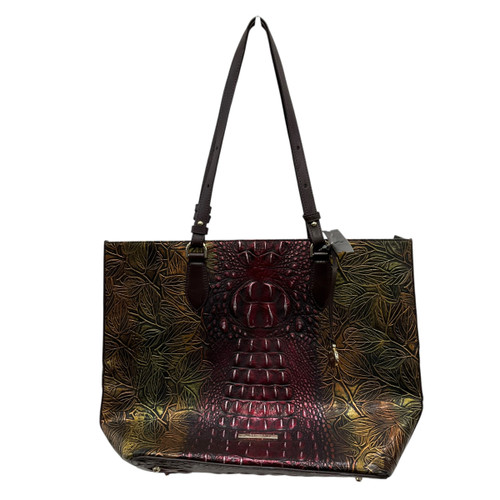 Vist Large View of Product Image Which is Used Brahmin Large Leather Handbag