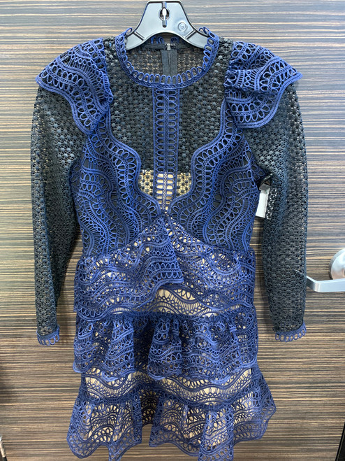 Vist Large View of Product Image Which is Used Self Portrait Short Dress B S-4/6