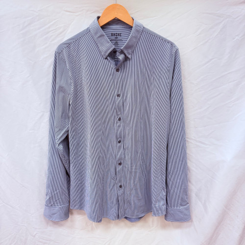 Vist Large View of Product Image Which is Used Rhone Mens Long Sleeve Top L/16-16.5