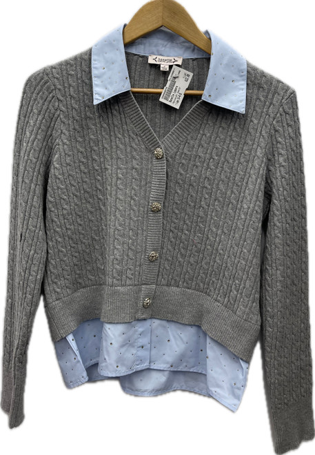 Vist Large View of Product Image Which is Used Nanette Lepore Heavyweight Sweater S-4/6