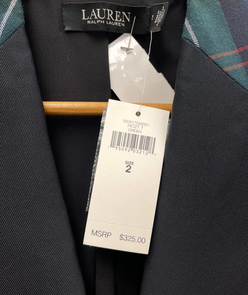 Vist Large View of Product Image Which is Used Ralph Lauren Black Label Blazer XS-0/2