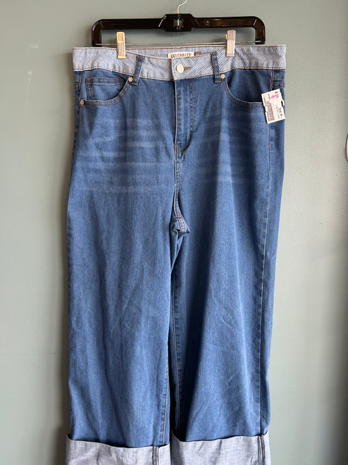 Vist Large View of Product Image Which is Used Unbranded Denim 14-32