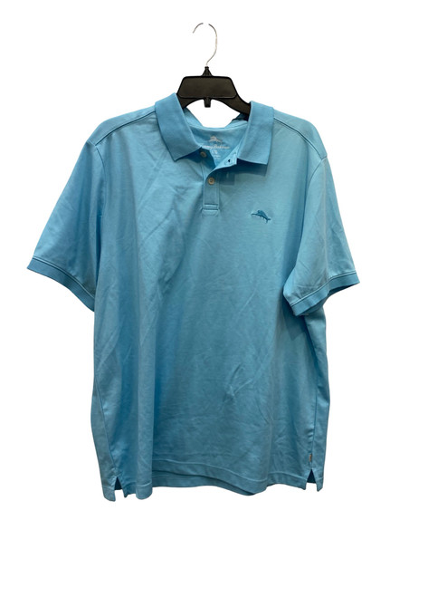 Vist Large View of Product Image Which is Used Tommy Bahama Mens Short Sleeve Top L/16-16.5