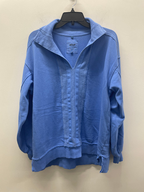 Vist Large View of Product Image Which is Used Blue Aerie Sweatshirt XS-0/2