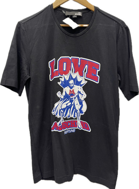 Vist Large View of Product Image Which is Moschino Mens Short Sleeve Top M/15-15.5