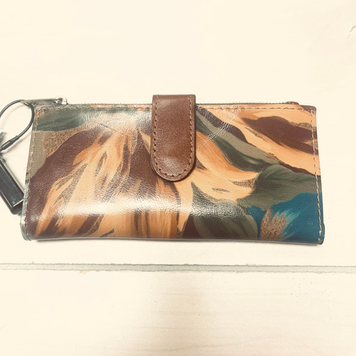 Vist Large View of Product Image Which is Used Patricia Nash Leather Wallet