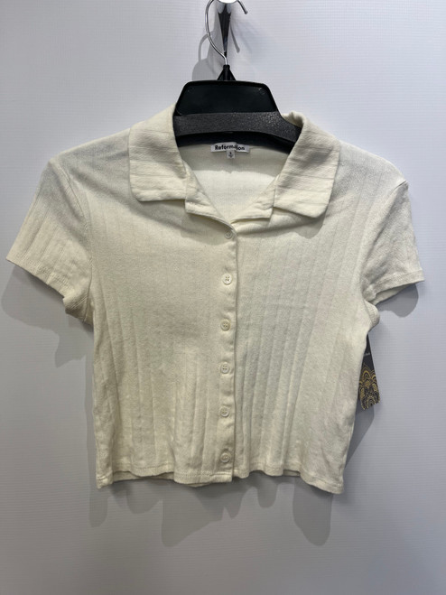 Vist Large View of Product Image Which is Used Reformation Short Sleeve Top S-4/6