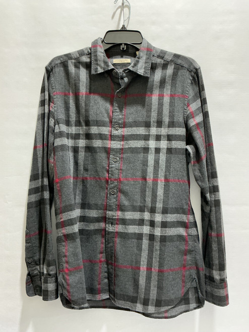 Vist Large View of Product Image Which is Used Burberry Mens Long Sleeve Top M/15-15.5
