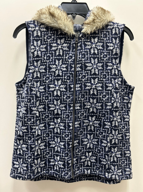 Vist Large View of Product Image Which is Used Talbots Lightweight Vest M-8/10 jff3