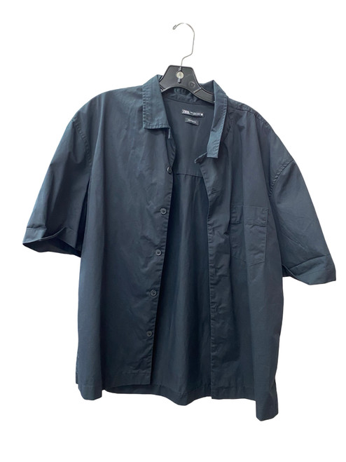 Vist Large View of Product Image Which is Used Zara Mens Short Sleeve Top S/14-14.5
