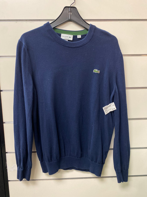 Vist Large View of Product Image Which is Used Lacoste Mens Heavyweight Sweater M