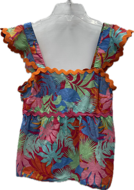 Vist Large View of Product Image Which is Used Vacation Ready Greylin Sleeveless Top S-4/6