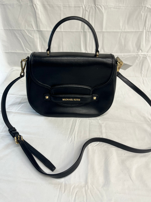 Vist Large View of Product Image Which is Used Michael Michael Kors Large Leather Handbag