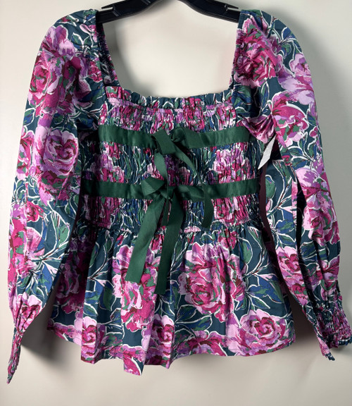 Vist Large View of Product Image Which is Used Listicle Long Sleeve Top L-12/14