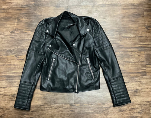 Vist Large View of Product Image Which is Used 7 For All Mankind Short Light Jacket S-4/6