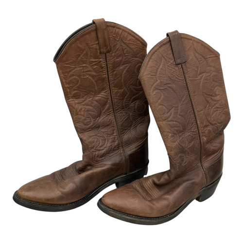 Vist Large View of Product Image Which is Used Old West Tall Boots 10.5