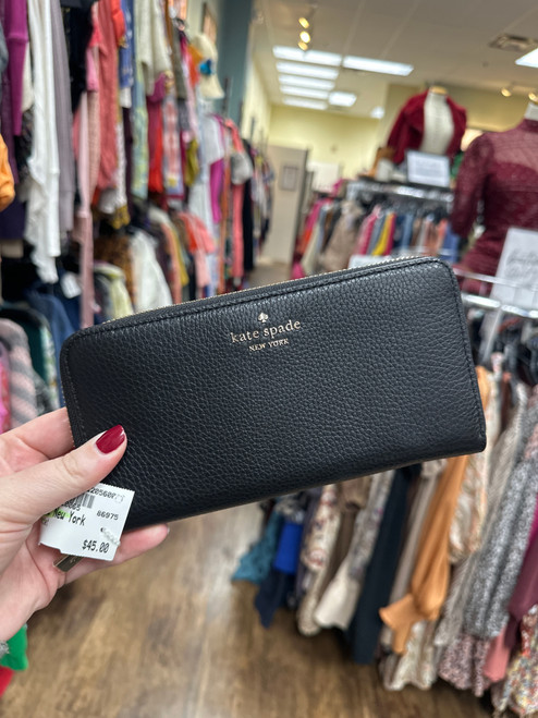 Vist Large View of Product Image Which is Used Kate Spade New York Leather Wallet