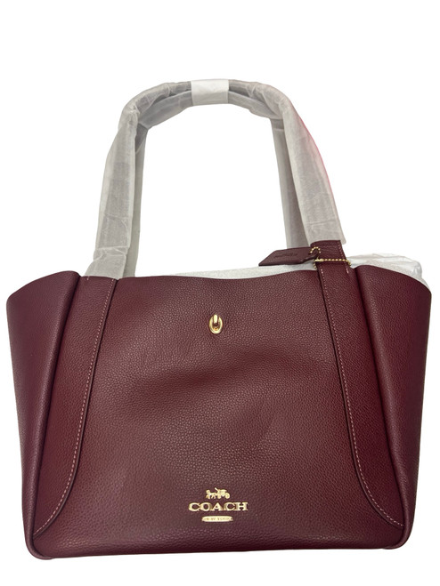 Vist Large View of Product Image Which is Used Coach Large Leather Handbag