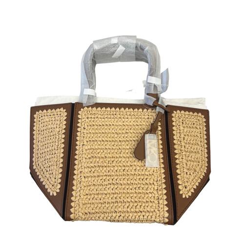 Vist Large View of Product Image Which is Used Michael Michael Kors Large Leather Handbag