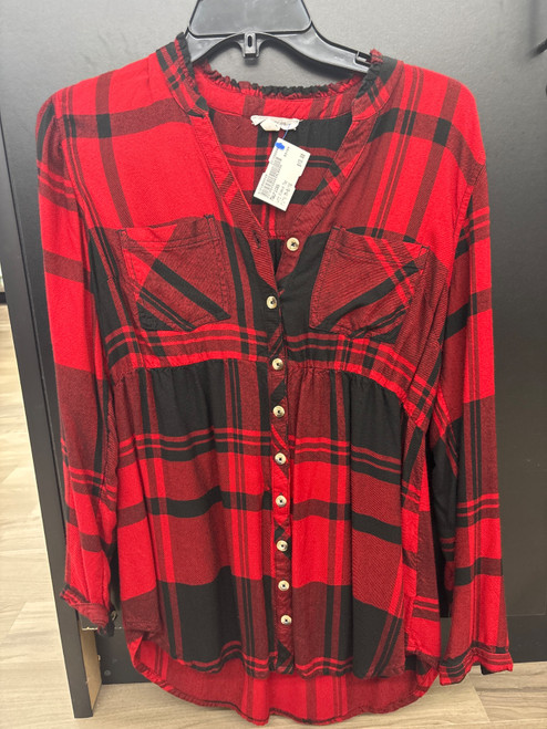 Vist Large View of Product Image Which is Used Maurices Long Sleeve Top M-8/10