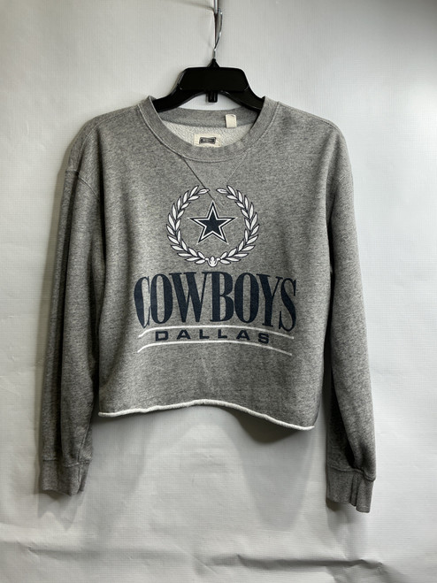 Vist Large View of Product Image Which is Used cowboys Sweatshirt S-4/6