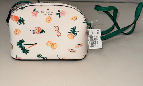 Vist Large View of Product Image Which is Used Kate Spade New York Small Leather Handbag