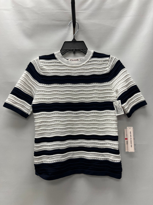 Vist Large View of Product Image Which is Used Nanette Lepore Short Sleeve Top XS-0/2