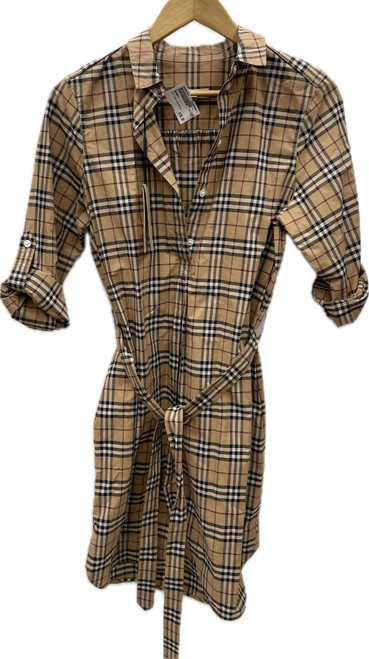 Vist Large View of Product Image Which is Used Burberry Short Dress Size Medium