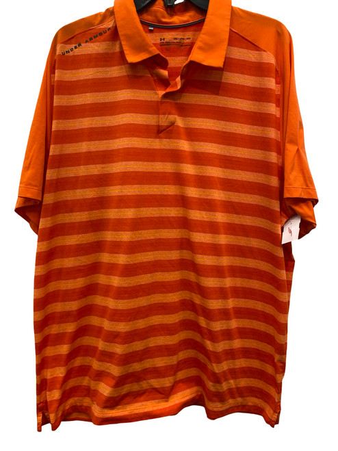 Vist Large View of Product Image Which is Used Under Armour Mens Short Sleeve Top 2X/18-18.5