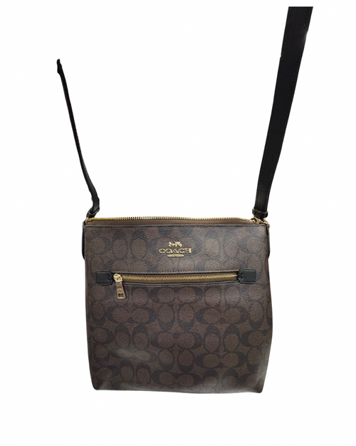 Vist Large View of Product Image Which is Used Coach Large Leather Handbag