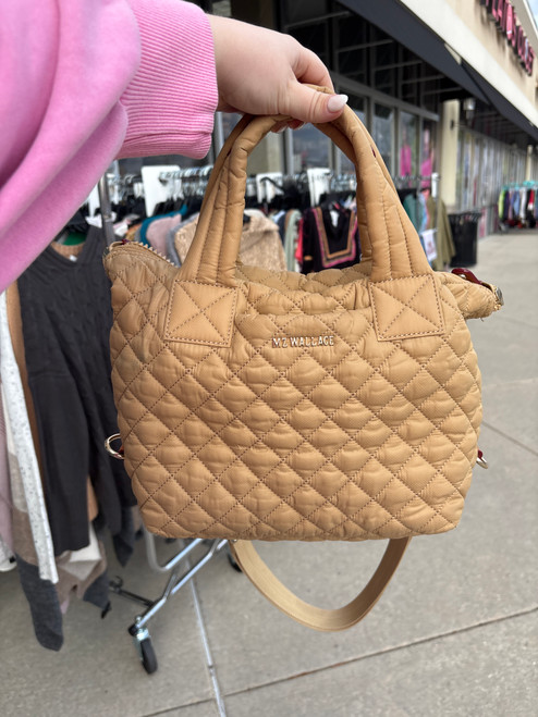 Vist Large View of Product Image Which is Used MZ Wallace Large Handbag