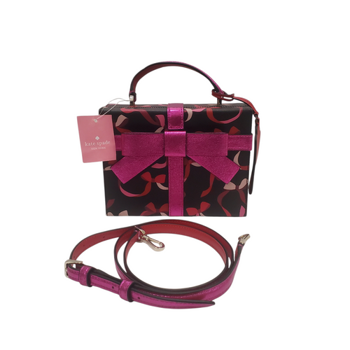 Vist Large View of Product Image Which is Used Kate Spade Gift box Small Leather Handbag