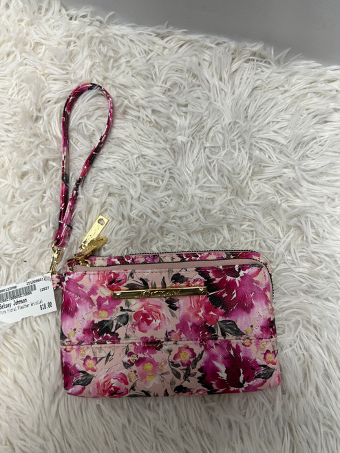 Vist Large View of Product Image Which is Used Betsey Johnson Wristlet
