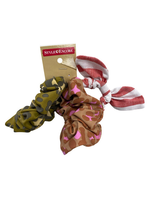 Vist Large View of Product Image Which is Used Unbranded Scrunchies (Set of 3)