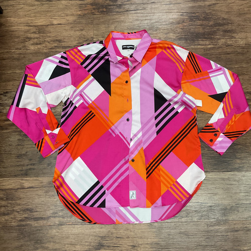 Vist Large View of Product Image Which is Used Karl Lagerfeld Paris Long Sleeve Top L-12/14