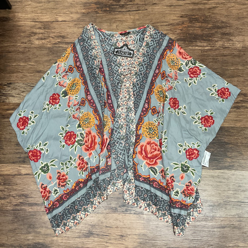 Vist Large View of Product Image Which is Used Angie Short Sleeve Top 3X-22