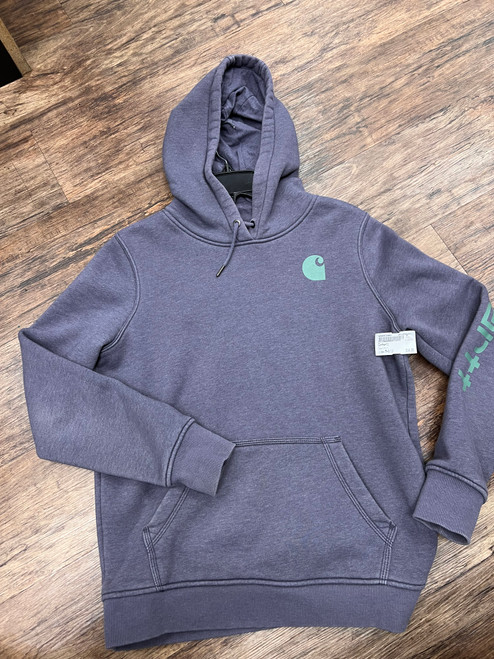 Vist Large View of Product Image Which is Used Carhartt Sweatshirt M-8/10