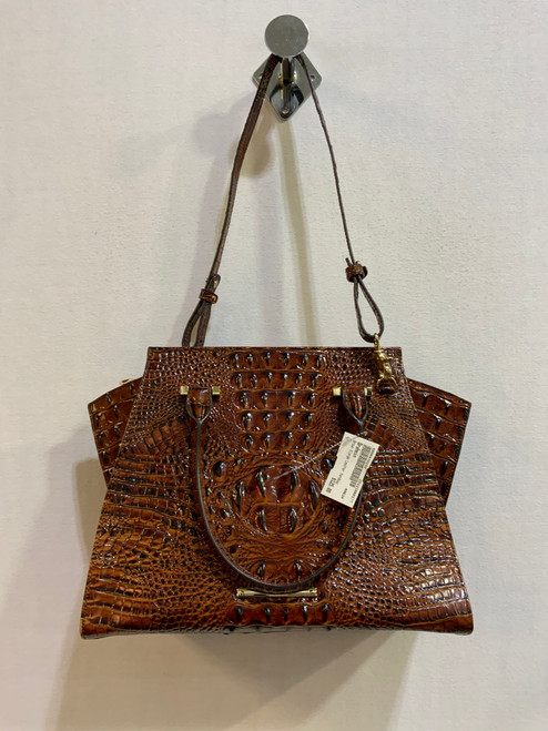 Vist Large View of Product Image Which is Used Brahmin Xlarge Leather Handbag