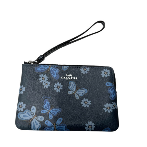 Vist Large View of Product Image Which is Used Coach Leather Wristlet