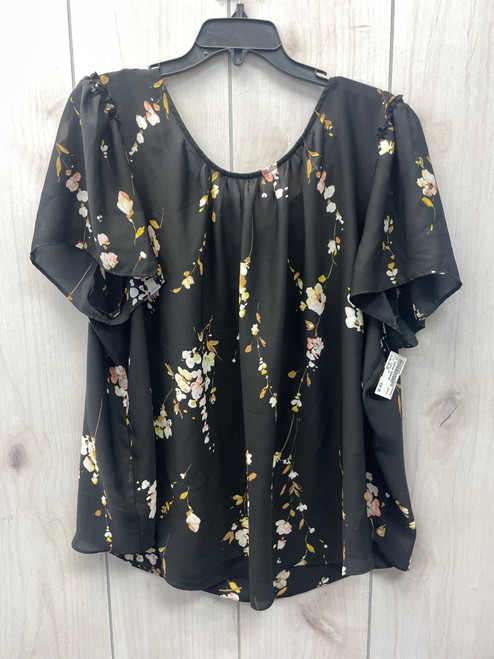 Vist Large View of Product Image Which is Used LC Lauren Conrad Short Sleeve Top 2X-20