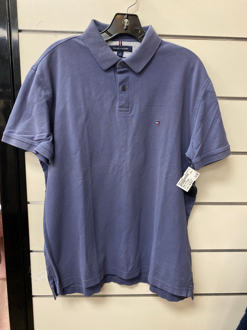 Vist Large View of Product Image Which is Used Tommy Hilfiger Mens Short Sleeve Top L/16-16.5