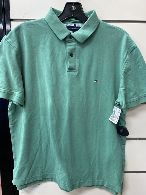 Vist Large View of Product Image Which is Used Tommy Hilfiger Mens Short Sleeve Top L/16-16.5