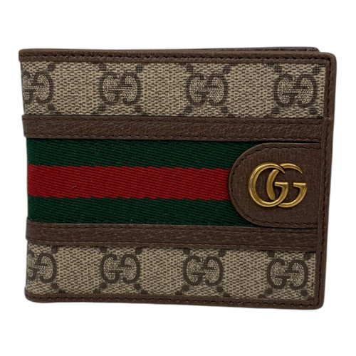 Vist Large View of Product Image Which is Used Gucci Ophidia GG Supreme Bifold Wallet