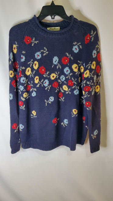 Vist Large View of Product Image Which is Used Eddie Bauer Heavyweight Sweater S-4/6